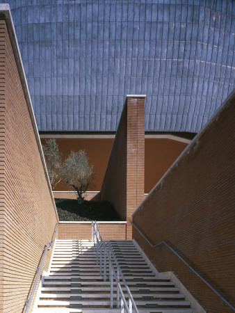 Auditorium / Amphitheatre, Parco Della Musica, Rome, 1997-2002, Architect: Renzo Piano by Richard Bryant Pricing Limited Edition Print image
