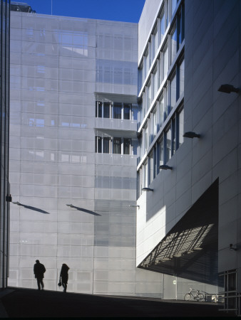 Netherlands Embassy, Berlin, Vehicle Ramp To The Forecourt, Architect: Rem Koolhaas Oma by Nicholas Kane Pricing Limited Edition Print image