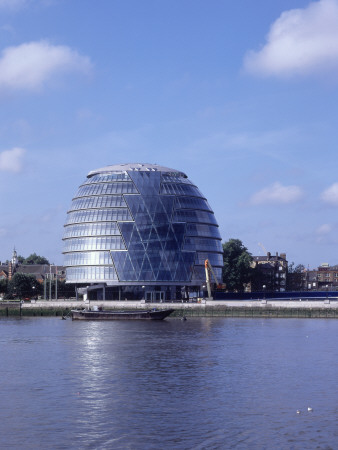 City Hall Gla, London, Riverside Elevation, Architect: Sir Norman Foster And Partners by Peter Durant Pricing Limited Edition Print image