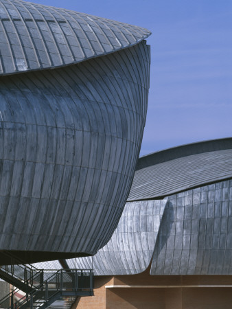 Auditorium, Parco Della Musica, Rome, 1997-2002, Roofs Of Two Concert Halls From The Park by Richard Bryant Pricing Limited Edition Print image