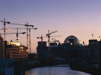 Reichstag, Platz Der Republik, Berlin, Germany, Architect: Sir Norman Foster And Partners by Richard Bryant Pricing Limited Edition Print image