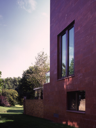 Private House Tf, London, Rear View Towards Garden, Tony Fretton Architects by Peter Durant Pricing Limited Edition Print image