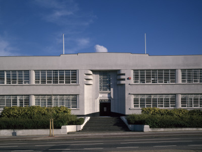 Coty Building, Golden Mile, Great West Road, Brentford, 1933, Former Coty Cosmetic Factory by Nick Dawe Pricing Limited Edition Print image