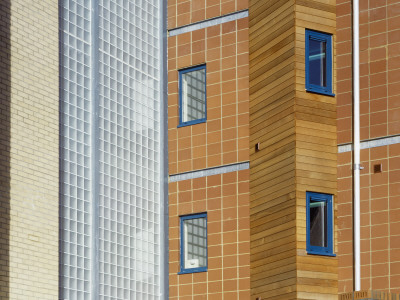 Union Wharf Housing, Detail, Yurky Cross Chartered Architects by Peter Durant Pricing Limited Edition Print image