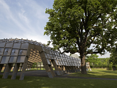 Serpentine Gallery Pavilion 2005, Kensington Gardens, London by Richard Bryant Pricing Limited Edition Print image