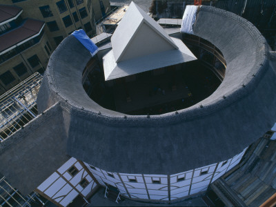 Globe Theatre, Nearing Completion, London, Architect: Peter Street by Richard Turpin Pricing Limited Edition Print image