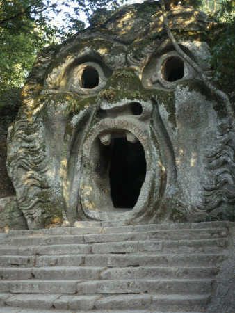 Garden At Bomarzo, Detail by Robert O'dea Pricing Limited Edition Print image