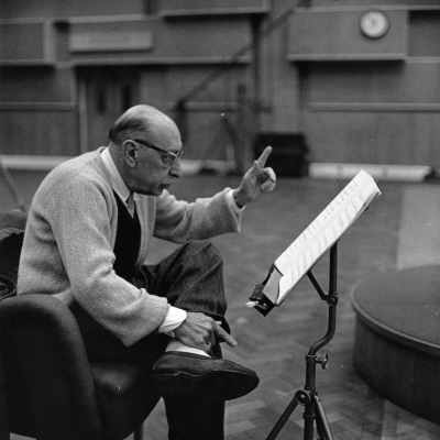 Composer Conducts by Erich Auerbach Pricing Limited Edition Print image