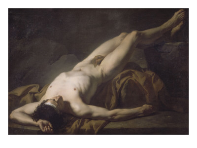 Academie D'homme Dite Hector by Jacques-Louis David Pricing Limited Edition Print image
