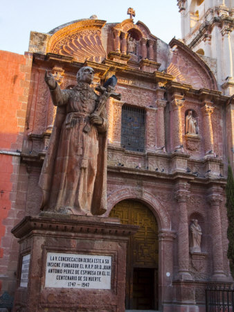 Statue Of Juan Antonio Perez Of Espinosa, San Miguel De Allende, Guanajuato State, Mexico by Julie Eggers Pricing Limited Edition Print image