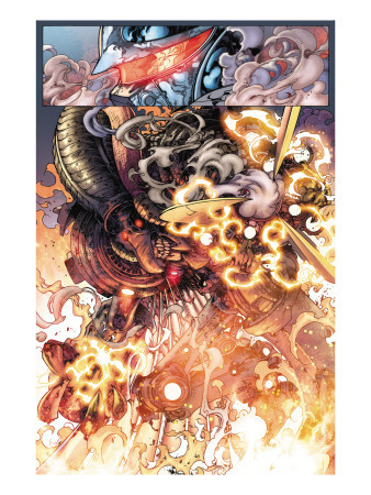 War Of Kings: Darkhawk #2: Marvel Universe by Harvey Tolibao Pricing Limited Edition Print image
