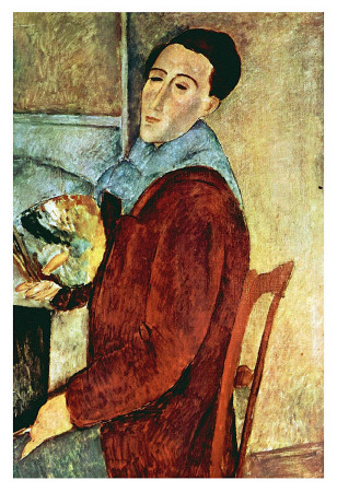 Self Portrait by Amedeo Modigliani Pricing Limited Edition Print image