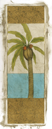 Embellished Swaying Palm Ii by Jennifer Goldberger Pricing Limited Edition Print image