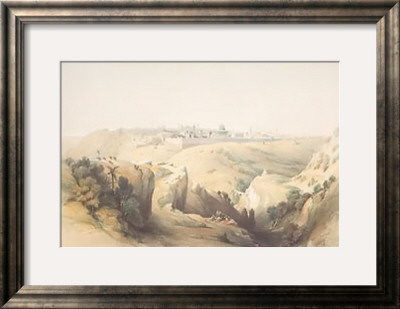 Jerusalem From The Mount Of Olives by David Roberts Pricing Limited Edition Print image