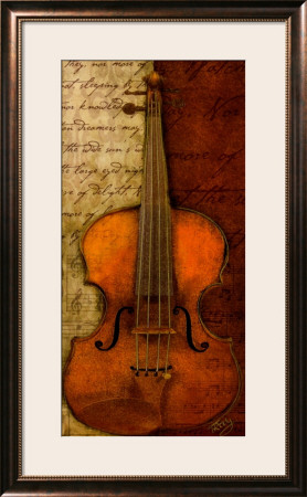 Violin, Symphony Ii by Troy Pricing Limited Edition Print image