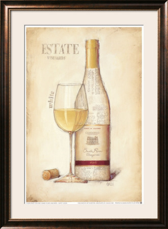 Estate Vineyards, White by Emily Adams Pricing Limited Edition Print image