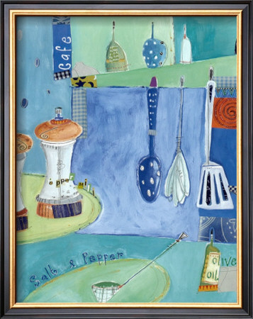 Kitchen Collage Iii by Katherine & Elizabeth Pope Pricing Limited Edition Print image