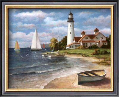 Lighthouse Ii by T. C. Chiu Pricing Limited Edition Print image
