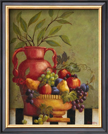 Fresco Fruit I by Jillian Jeffrey Pricing Limited Edition Print image