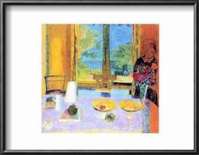 Large Dining Room Overlooking The Garden by Pierre Bonnard Pricing Limited Edition Print image