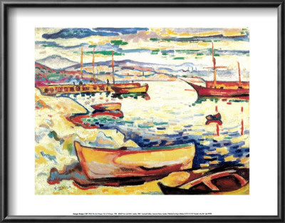 Port Of L'estaque, 1906 by Georges Braque Pricing Limited Edition Print image