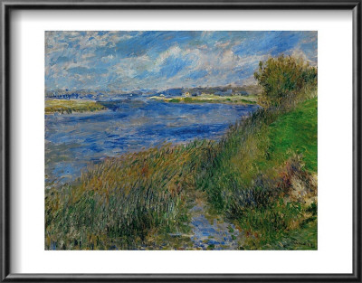 Banks Of The Seine River At Champrosay, C.1876 by Pierre-Auguste Renoir Pricing Limited Edition Print image