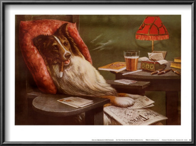 Bachelor's Dog by Cassius Marcellus Coolidge Pricing Limited Edition Print image