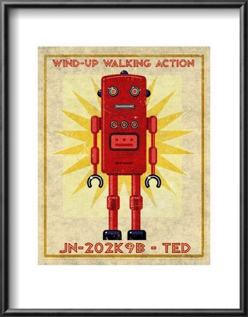 Ted Box Art Robot by John Golden Pricing Limited Edition Print image