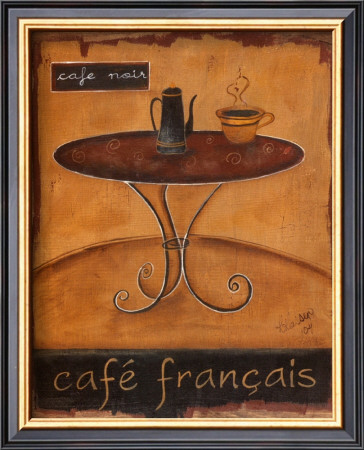 Cafe Francais by Kim Klassen Pricing Limited Edition Print image
