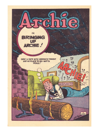 Archie Comics Retro: Archie Comic Panel Bringing Up Archie! (Aged) by Bill Vigoda Pricing Limited Edition Print image