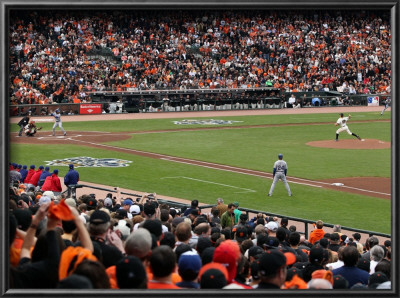 Texas Rangers V San Francisco Giants, Game 2: Matt Cain, Elvis Andrus by Christian Petersen Pricing Limited Edition Print image