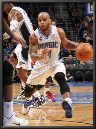 Detroit Pistons V Orlando Magic: Jameer Nelson by Fernando Medina Pricing Limited Edition Print image