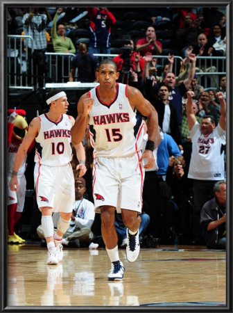 Philadelphia 76Ers V Atlanta Hawks: Al Horford by Scott Cunningham Pricing Limited Edition Print image