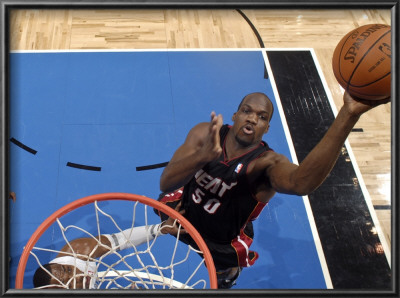 Miami Heat V Orlando Magic: Joel Anthony by Fernando Medina Pricing Limited Edition Print image