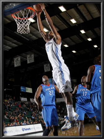 Tulsa 66Ers V Texas Legends: Latavious Williams And Sean Williams by Layne Murdoch Pricing Limited Edition Print image