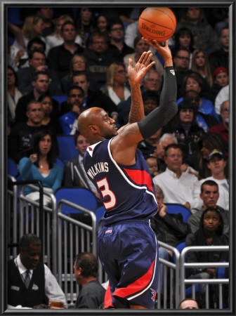 Atlanta Hawks V Orlando Magic: Damien Wilkins by Fernando Medina Pricing Limited Edition Print image