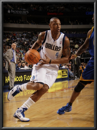 Golden State Warriors V Dallas Mavericks: Caron Butler And Dorrell Wright by Danny Bollinger Pricing Limited Edition Print image