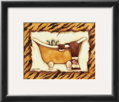 Tiger Bath by Diane Knott Pricing Limited Edition Print image