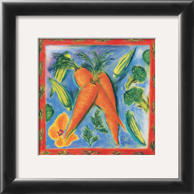 Puree Of Carrots And Broccoli Florets by Linda Montgomery Pricing Limited Edition Print image