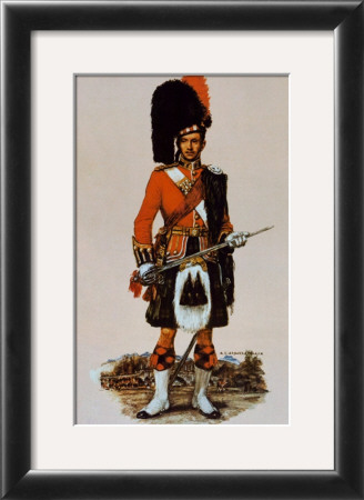 The Black Watch by A. E. Haswell Miller Pricing Limited Edition Print image