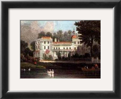 Seat Of Lord Halesby by William Tombleson Pricing Limited Edition Print image