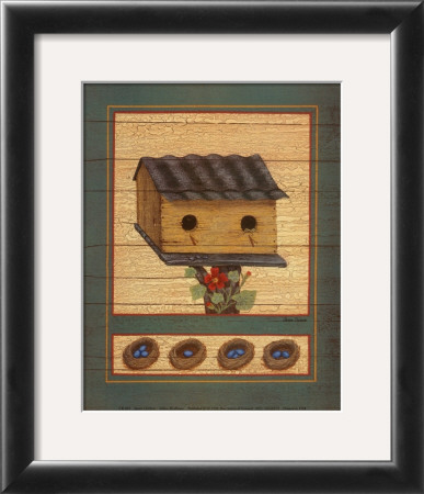 Yellow Birdhouse by Susan Clickner Pricing Limited Edition Print image