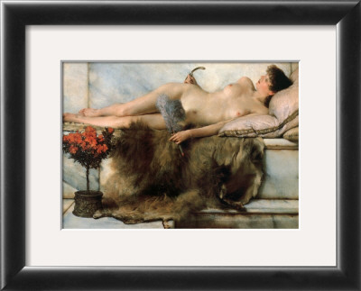In The Tepidarium, 1881 by Sir Lawrence Alma-Tadema Pricing Limited Edition Print image