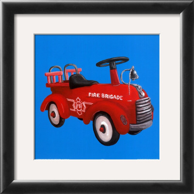 Fire Truck by Clara Almeida Pricing Limited Edition Print image