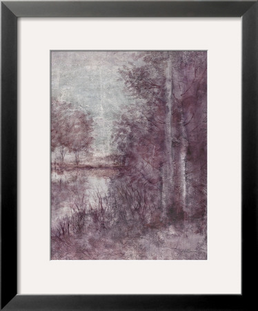 Shimmering Plum Landscape Ii by Jill Schultz Mcgannon Pricing Limited Edition Print image