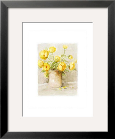Aquarelleblumen Iv by W. Menara Pricing Limited Edition Print image