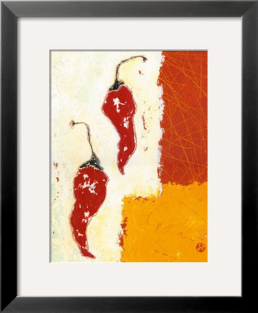 Pimientos Para Dos by Severine Bourguignon Pricing Limited Edition Print image