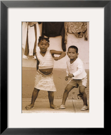 Girl And Boy Dancing by Nelson Figueredo Pricing Limited Edition Print image