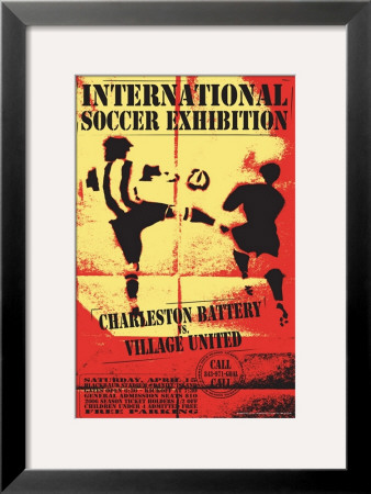 Charleston Battery Vs. Village United by Christopher Rice Pricing Limited Edition Print image