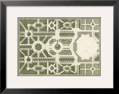 Courtly Garden Plan Ii by Sir Archibold Gravely Pricing Limited Edition Print image